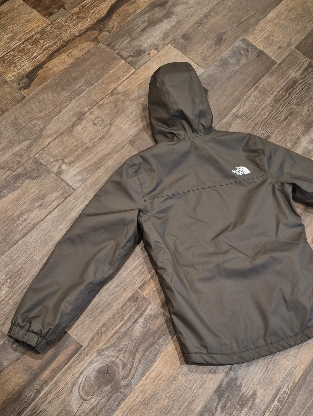 Boy's The North Face Warm Storm Hooded Jacket, Zipper Closure, Large Size 12